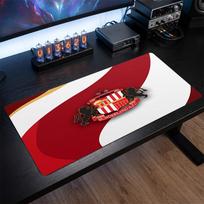 Sunderland Football Print Large Mouse Pad, Anti-Slip Extended Gaming Desk Mat for Office Home 30cmx60cm（11.8x23.6inch）