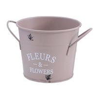 Wedding Party Pitcher Jug Vintage Flowers Bucket Flower Vase Flowers Pots Garden Decor šviesios kavos spalvos