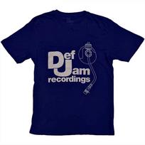Def Jam Recordings Unisex T-Shirt: Logo & Stylus (Large) M