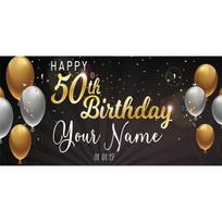 Gasser Festive Party Decoration Happy Christmas Banner Black Backdrop Balloons Large Size Christmas Banner 100*150cm juoda