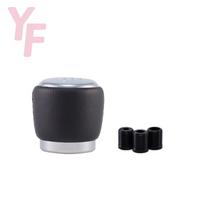 Gear Shift Knob Lever Change Gearbox Shifter Leather For Manual Selector Handle 6 Speed Car Accessories 4.5cm/1.77inch*3.5cm/1.37inch juoda