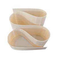 3D Printed Makeup Storage Organizer Plastic Pen Holder Desktop Storage Box  Dressing Table smėlis