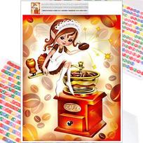 5D Diamond Painting Elves Full Round Drill Mosaic Diamond Embroidery Cartoon Cross Stitch Kits Home Decor Home Decor Full Round 20x30cm