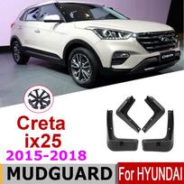 Mudguards For Hyundai Creta ix25 2018 2017 2016 2015 Car Front Rear Mud Flap Splash juoda