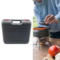 Camping Furnace Carry Case Cooker Suitcase Hard Multipurpose Organizer Cookware Storage Bag for juoda