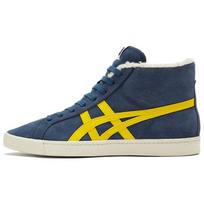 Onitsuka Tiger Fabre Rb Sintetinės odos Spalvų blokas Pliušinės Atsparios dėvėjimuisi Vidutinio aukščio sportbačiai Unisex sportbačiai Mėlyni 1183B809-400 42 blue