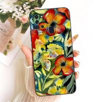 Atsparus smūgiams dėklas Samsung Galaxy A21S dėklui SM-A217F SM-A217M Populiarus gėlėtas minkšto silikono telefono dėklas Galaxy A21s A 21s Funda Samsung A21S