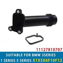 For BMW Engine Block Water Pipe Adapter 11127810707 Precision Aluminum Cooling System Pipe Joint for BMW1 3 5 Series X1 X3 X5 X6