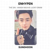 ENHYPEN THE SIN : VANISH MUVVE LUCKY DRAW Official Photocard SUNGHOON 02