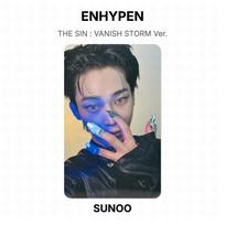ENHYPEN THE SIN : VANISH STORM Ver. Official Photocard SUNOO 02