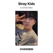 Stray Kids 5-STAR HMV Official Photocard HYUNJIN gray