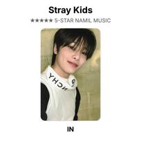 Stray Kids 5-STAR NAMIL MUSIC Official Photocard I.N