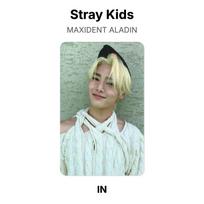 Stray Kids MAXIDENT ALADIN Official Photocard I.N