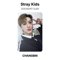 Stray Kids ODDINARY SubK Official Photocard CHANGBIN