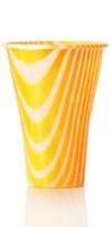Vienkartinės stiklinės JOY, spalvotos, 500 ml, D 10,6 cm, H 13,5 cm, 50 vnt.