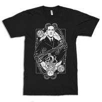 H. P. Lovecraft Dark T-Shirt, Men's and Women's Sizes (drsh-138) S