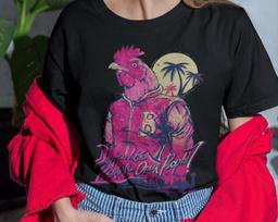 Unisex Hotline Miami Gaming T-Shirt, Richard Indie Shirt S