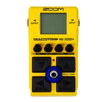 ZOOM with 200 Distortion Tones MS-200D+ Multi-Stomp Pedal, Yellow,