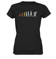 T-Shirt Inline Skates Inline Skating Roller Skating Evolution Retro Gift - Premium Shirt M
