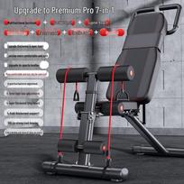 Ronglv 7-in-1 Adjustable Workout Bench