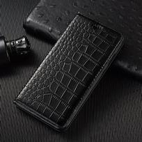 Flip Case for XIAOMI POCO F6Pro F5 F6 Pro 5G Crocodile Pattern Magnetic Cover Cowhide Genuine Leather Card Pocket Wallet Covers For POCO F5 juoda