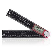 Ditron 200mm Digital Protractor Goniometer Angle Ruler Electronic Digital Ruler Goniometer Contact Angle Measuring Tool 0-360degree