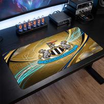 Newcastle United Football Print Large Mouse Pad, Anti-Slip Extended Gaming Desk Mat for Office Home 30cmx60cm（11.8x23.6inch）