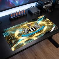 Newcastle United Football Print Large Mouse Pad, Anti-Slip Extended Gaming Desk Mat for Office Home 30cmx60cm（11.8x23.6inch）