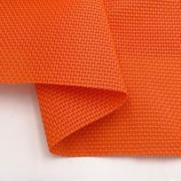 STARUNK 1000D Teslin tinklelio audinys lauko kėdėms Atsparus dėvėjimuisi Anti-UV Atsparus vandeniui PVC dengtas poliesterio tinklelio audinys oranžinė