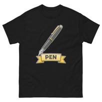 Pen Popular Illustration Object T-Shirt XXL