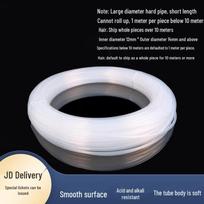 Laboratory Transparent PTFE Teflon Tube ID 4mm, OD 6mm skaidri