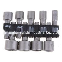 1/4  to 3/8  Magnetic Socket Adapter, Chrome Vanadium Steel, Impact Resistant, High Torque.