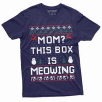 This Box Is Meowing Shirt Cat Lover Christmas Gift Christmas Movie Shirt Xmas T S