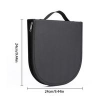 Outdoor Tableware Plate Bowl Food Container BBQ Picnic Dinnerware Storage Bag Camping Stainless Steel Plate Bowl Storage Pouch United States