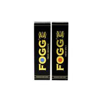 FOGG Vyriškas gaivaus dezodoranto purškiamas aromatinis ir aštrus juodas derinys, 120 ml (2 rinkinys), Pakuotėje 1