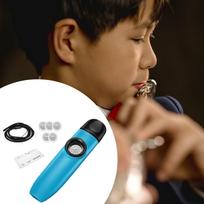 Kazoo Profesionalus Lengvai Grojamas Armonika Pradedantiesiems Vaikams su 5 Membranomis mėlyna