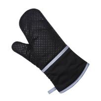 260℃ Heat Resistant Oven Gloves Oven Mitts for Kitchen Cooking Grilling Pot Holders Baking Tools 13inch Kitchen Gloves 1 juoda