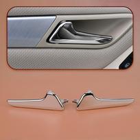 1 Pair Front Chrome ide Interior Door Handle Fit for Mercedes-Benz A-Class W169 B-Class W245