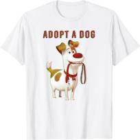 Secret life of Pets - Adopt A Dog Max T-Shirt for Men Women Kids S balta