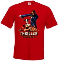 26 Thriller v1 marškinėliai raudonas filmo plakatas visų dydžių S-5XL Unisex T-Shirt L