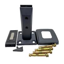 Stiklo turėklų spaustukai Kvadratiniai tvirti nerūdijančio plieno laikikliai 8 12mm stiklui Elegantiškas sprendimas balkonams ir laiptams 160 ordinary matte b