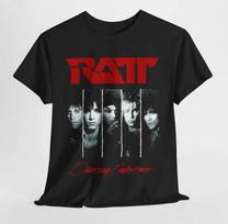 Ratt Juostos Albumo Viršelio Marškinėliai, Vintažiniai Roko Grafiniai Marškinėliai M
