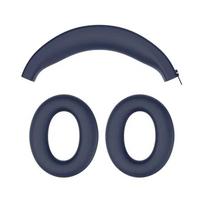 Suitable for QCY H3 ANC Wireless Bluetooth headsets Silicone Protective Cover Zipper head beam protective cover Anti-fingerprint