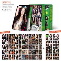 92 vnt./rinkinys KATSEYE Idol Girls Naujausias albumas MOD MAD Lomo kortelės HD Pocards MANON MEGAN LARA DANIELA YOONCHAE Lipdukai Gerbėjų dovana S green