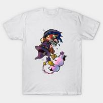 2026 New Fashion Digimon Gabumon Evolution Pure Cotton Summer Casual T-shirt Men and Women's Short Sleeved Parent-child T-shi... S įvairiaspalvis