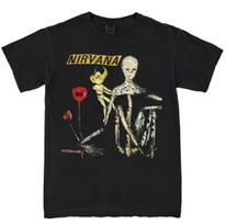 Nirvana Incesticide Casual T-shirt Retro Style Suitable for Fans, Unisex, Suitable for All Seasons - Men's Summer Cotton Grap... S įvairiaspalvis