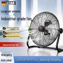 Milead High-Power Industrial Floor Fan CN plug (adapter included)