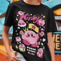 Kirby Face Classic Retro Gaming Premium Unisex T-shirt Inactive S