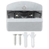 Adjustable Noise Reduction Floor Guide System for Glass Shower Enclosures