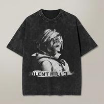 Heather Mason Silent Hill 3 T-Shirt | Vintage Horror Graphic Shirt | Silent Hill 3 Streetwear Tee | Gamer Fan Gift Unisex Top 2XL